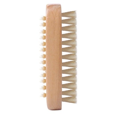 custom logo Natural Boair bristle square  Bamboo body brush soap with bristle vegan bath brush